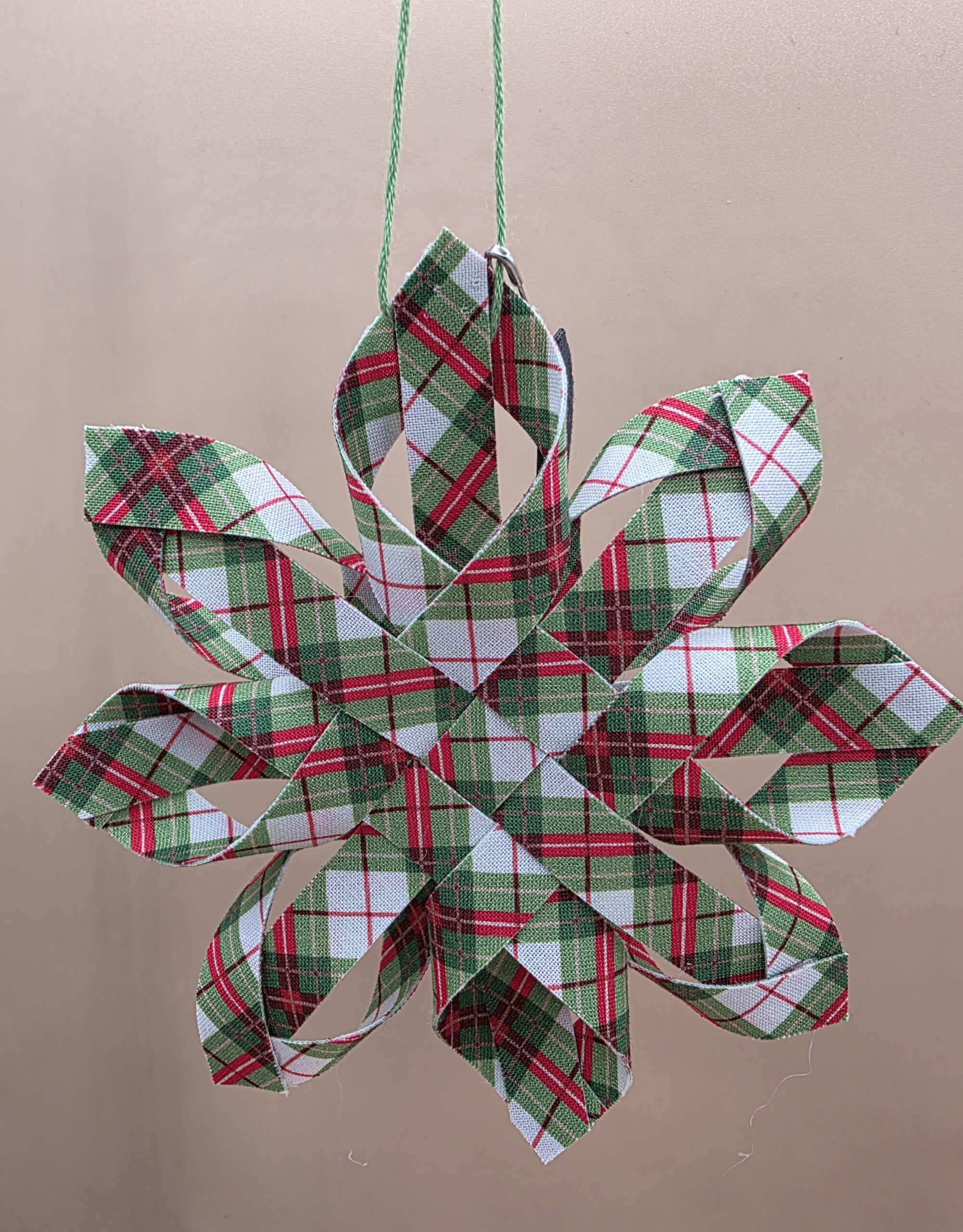 Woven Scandinavian Star Ornament – 100% Cotton | 5 Inch