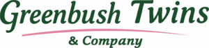 Greenbush twins & Company Logo Pink Line