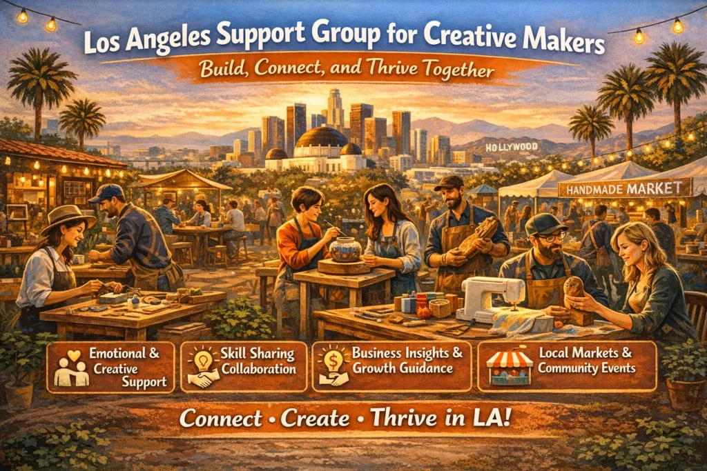 Los Angeles Support Group for Creative Makers – Build, Connect, and Thrive Together
