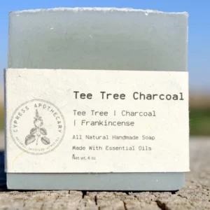 Soap - Tee Tree – Charcoal – Frankincense – 4 to 4.5 oz bar