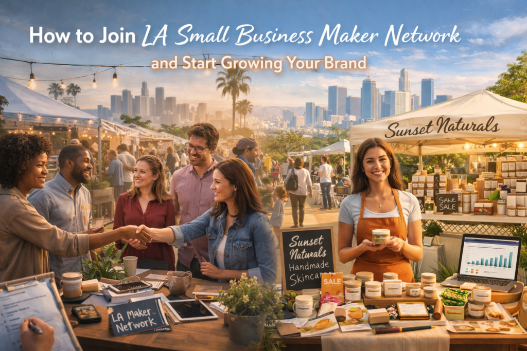 How to Join LA Small Business Maker Network and Start Growing Your Brand
