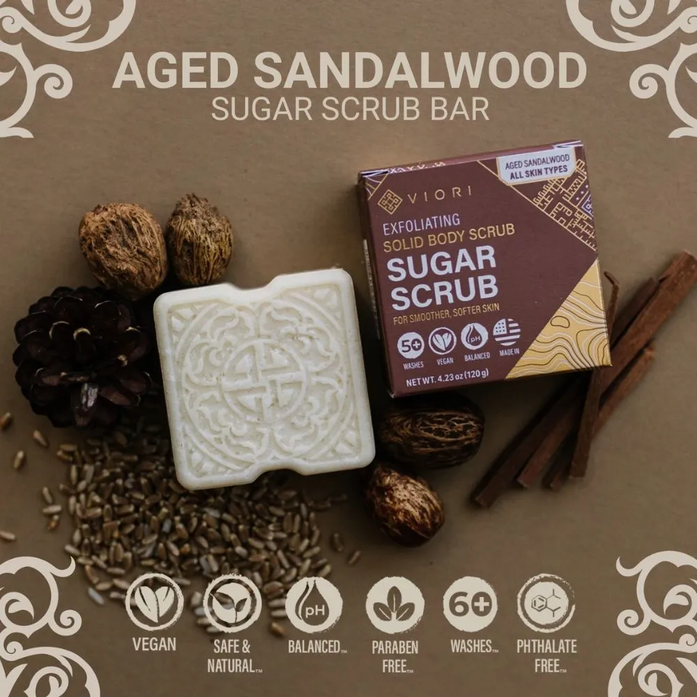Aged Sandalwood Sugar Scrub
