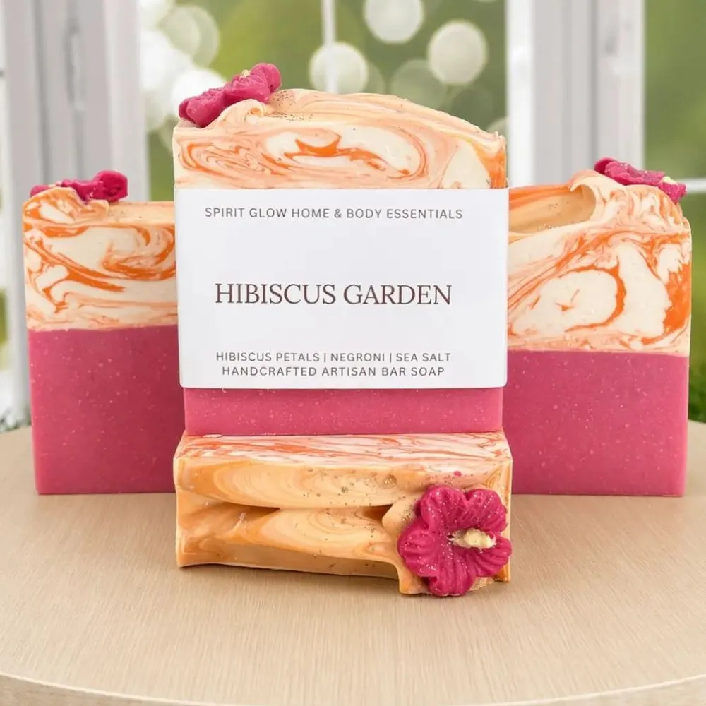 Hibiscus Garden Soap Bar