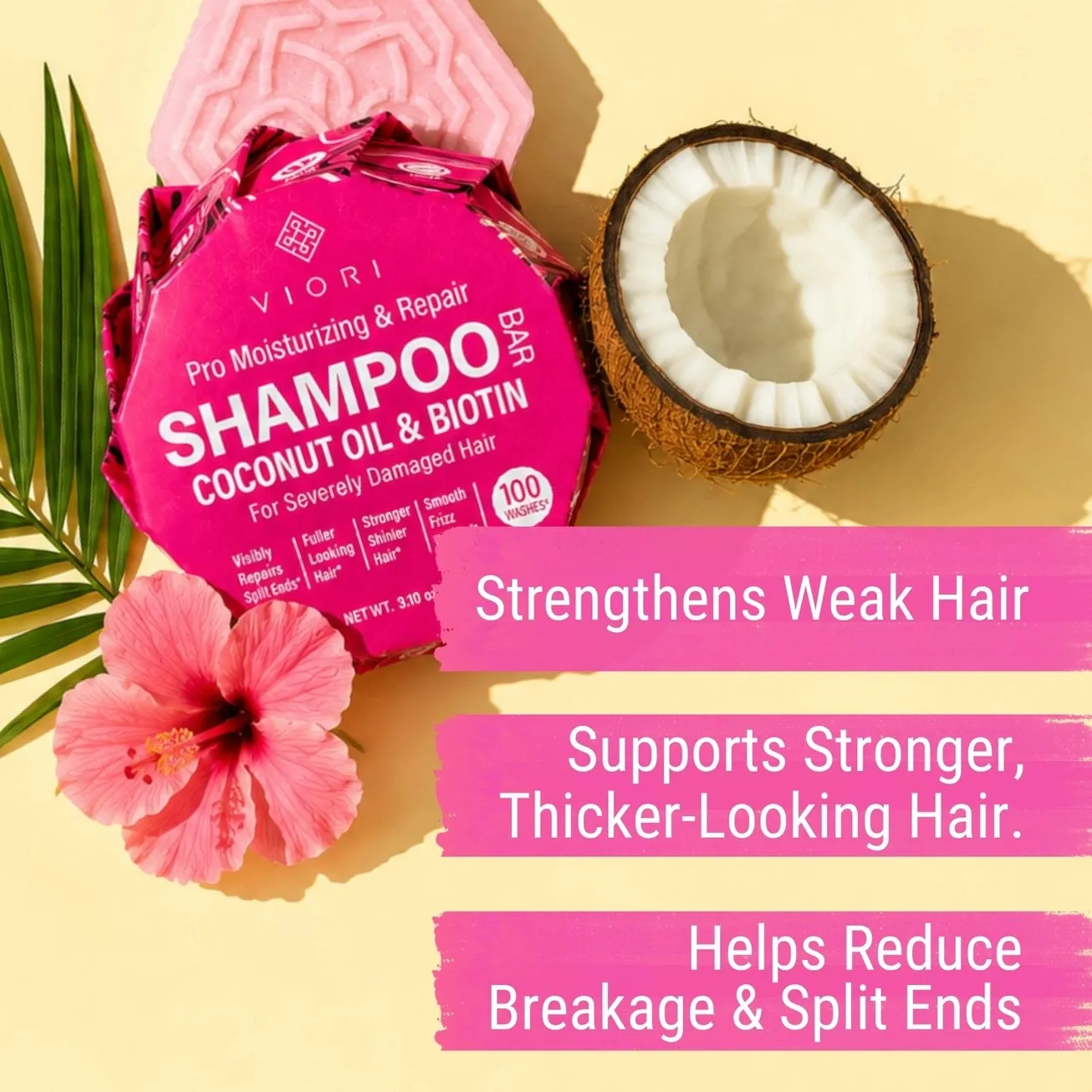 Coconut Repair Shampoo Bar