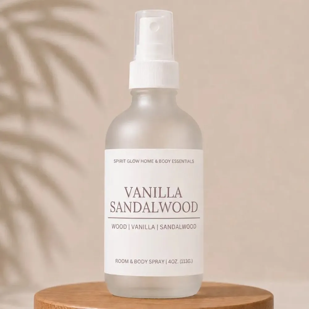 Vanilla Sandalwood Room & Body Spray
